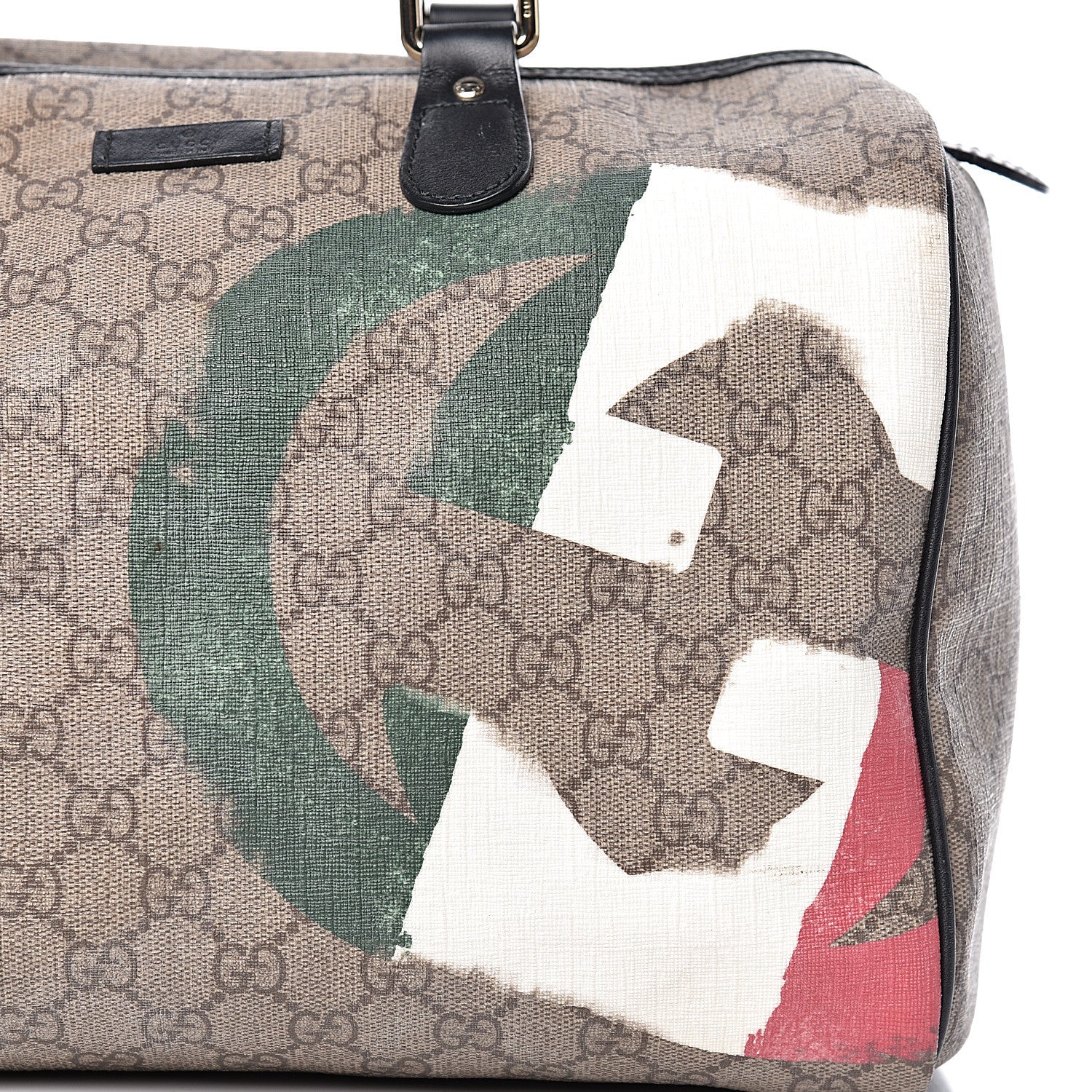 Gucci Monogram Medium Boston Italian GG Flag Unicef 11 of 17