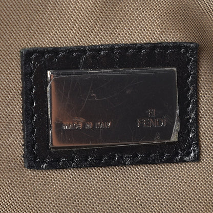 Fendi Zucchino Vitello Small Tote Beige Black 6 of 9