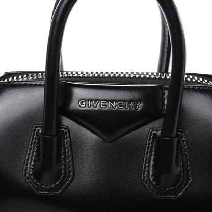 Givenchy Shiny Lord Calfskin Mini Antigona Black 8 of 10