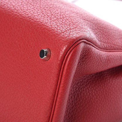 Hermes Fjord Cabana Tote Rouge Vif 11 of 14