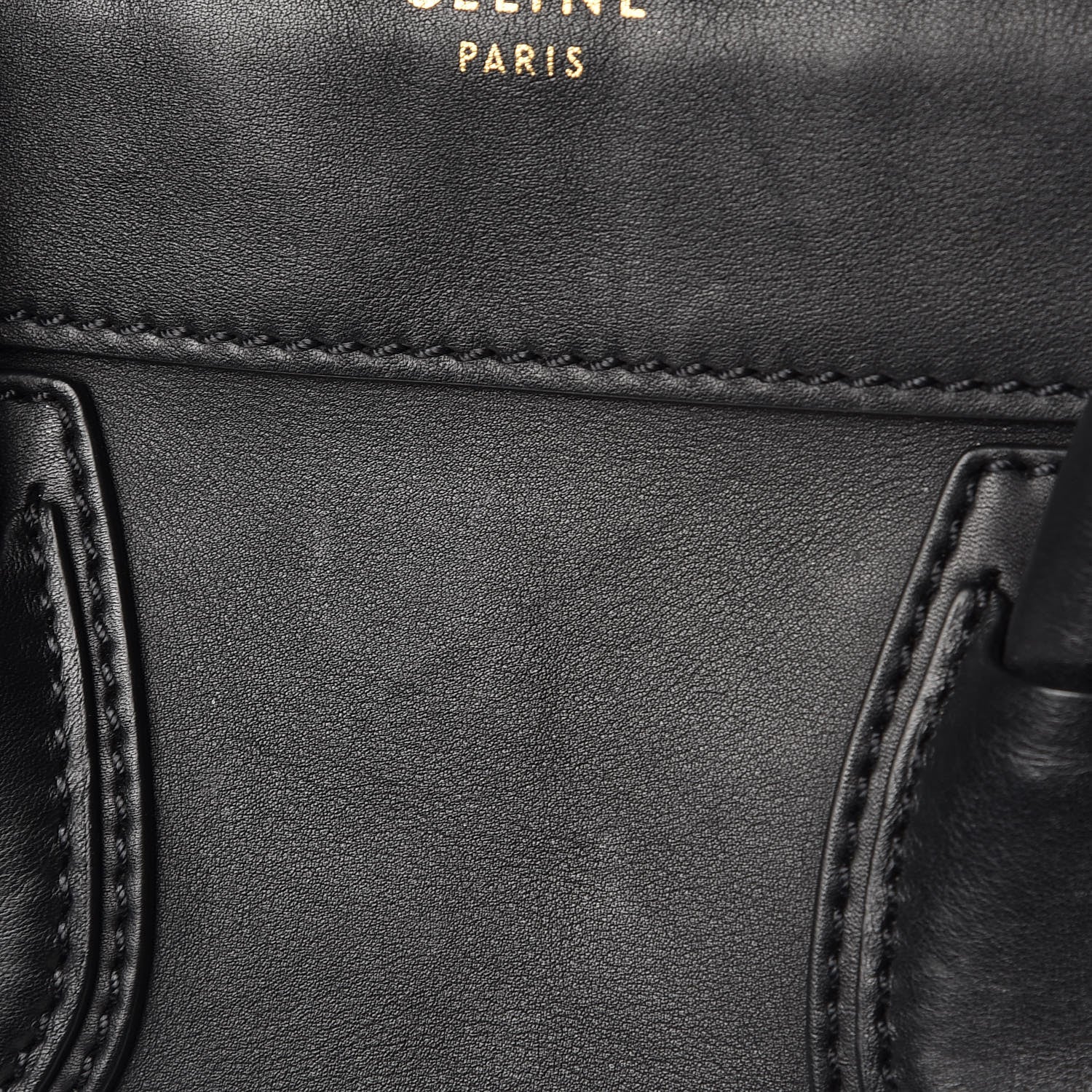 Celine Smooth Calfskin Mini Luggage Black 20 of 20