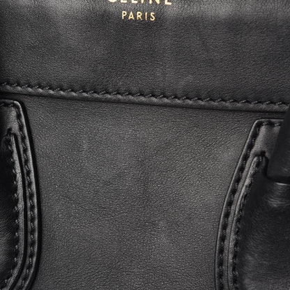 Celine Smooth Calfskin Mini Luggage Black 20 of 20