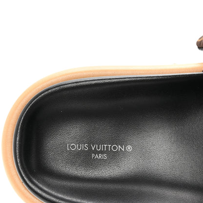 Louis Vuitton Nylon Monogram Pool Pillow Comfort Mule 39 Cacao Brown 8 of 9