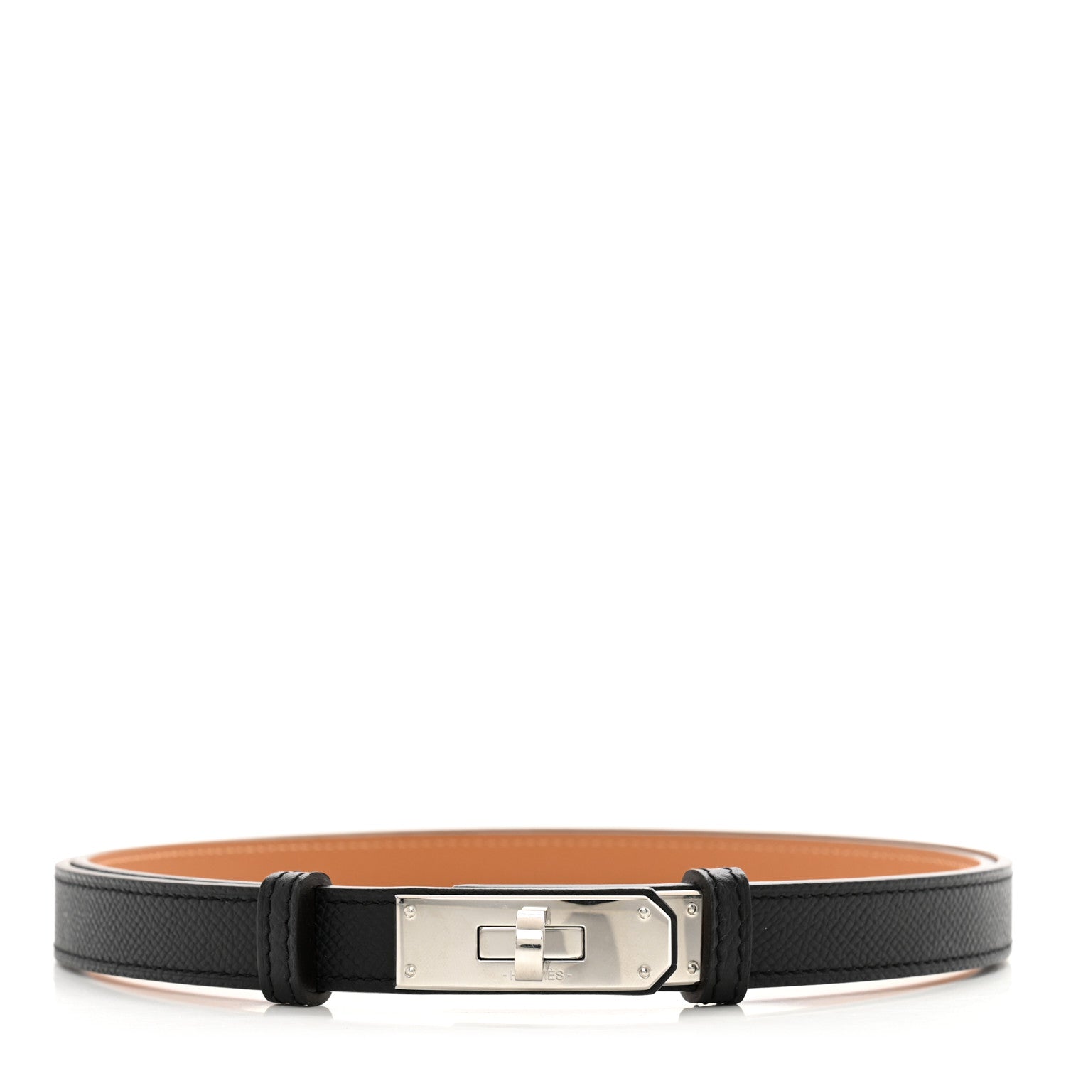 Hermes Epsom Kelly Belt Black 1 of 4