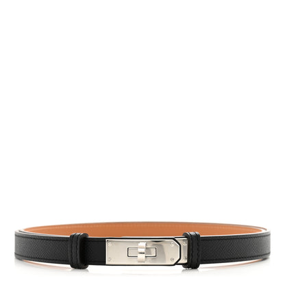 Hermes Epsom Kelly Belt Black 1 of 4