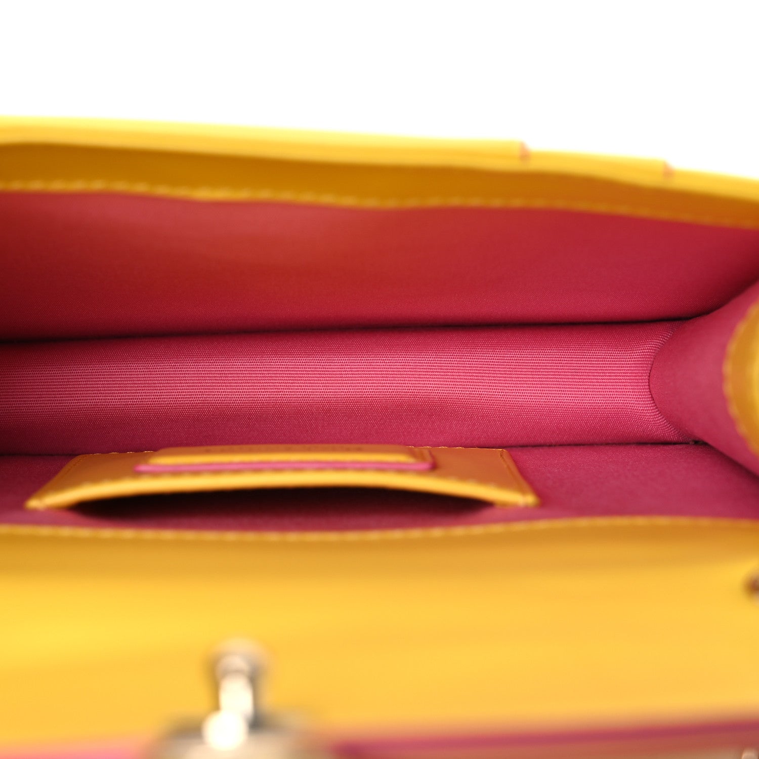 Bulgari Calfskin Small Serpenti Forever Snake Strap Crossbody Bag Yellow Multicolor 6 of 15