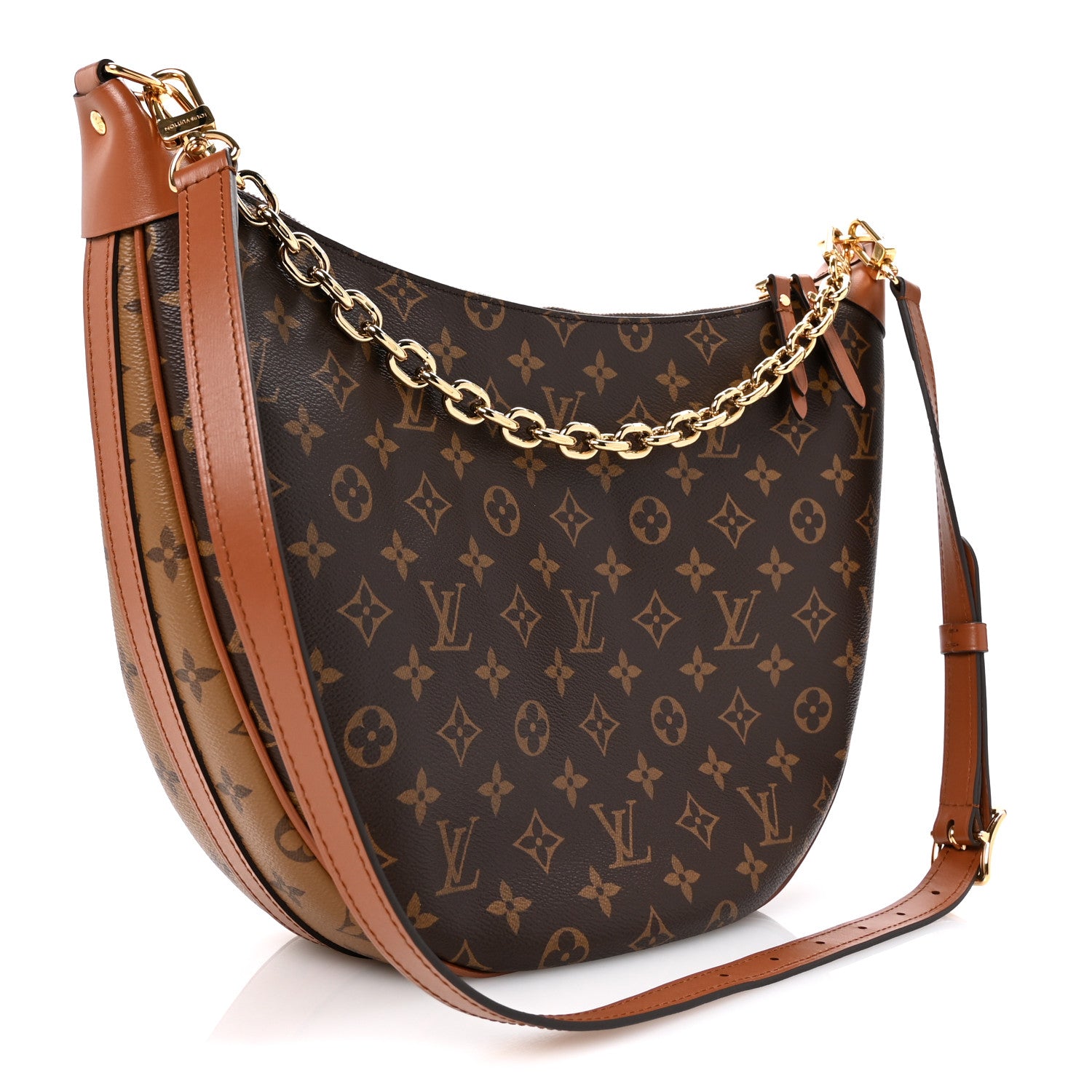 Louis Vuitton Reverse Monogram Loop Hobo 4 of 12