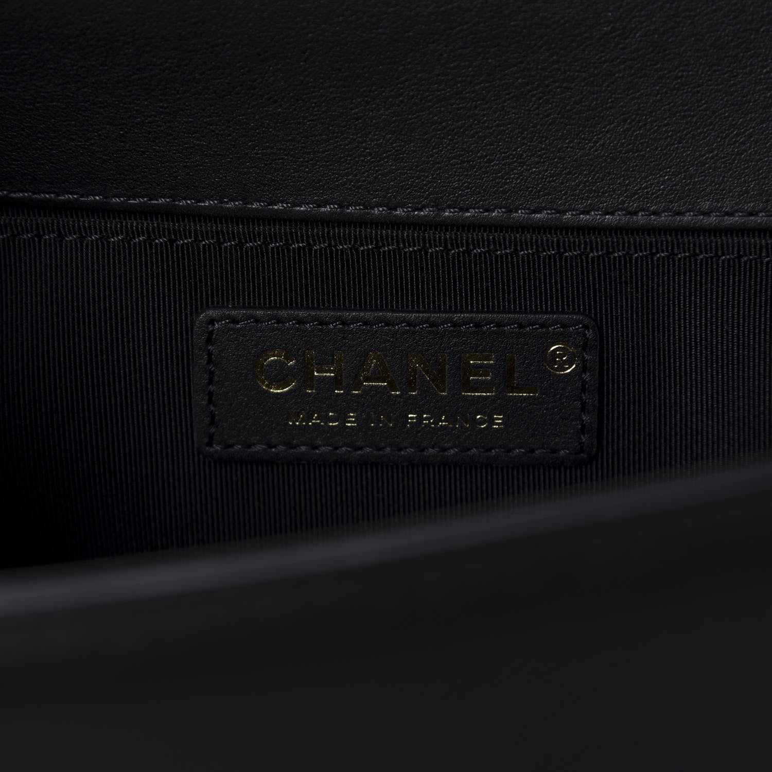 Chanel Lambskin Quilted Medium Boy Top Handle Flap Black 10 of 13