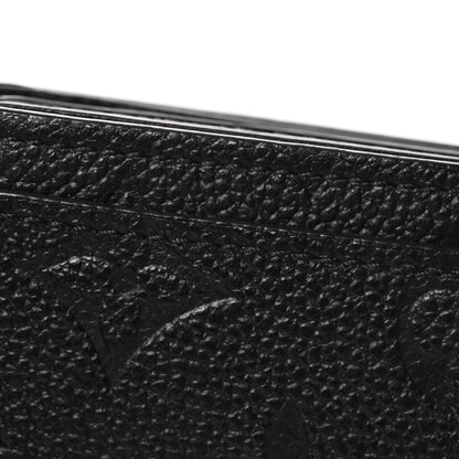 Louis Vuitton Empreinte Cléa Wallet Black 9 of 10