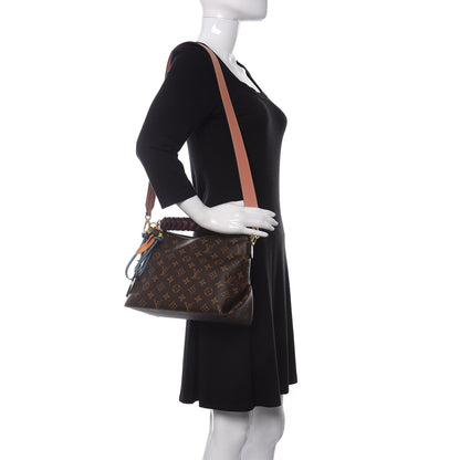 Louis Vuitton Monogram Beaubourg Hobo Mini Bordeaux Red Peach Safran Blue Jean Blue 2 of 10