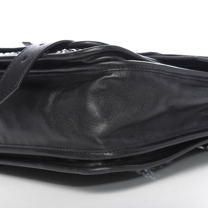 Proenza Schouler Woven Calfskin PS1 Medium Satchel Black 8 of 9