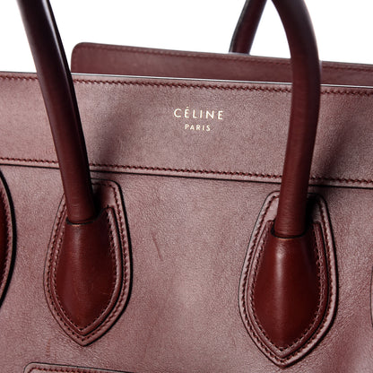 Celine Palmelato Micro Luggage Red Wood 14 of 20