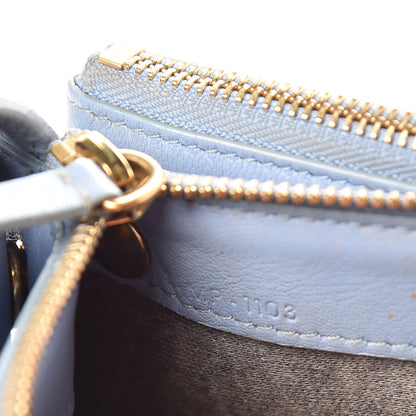 Celine Lambskin Small Trio Crossbody Bag Lavender 13 of 19