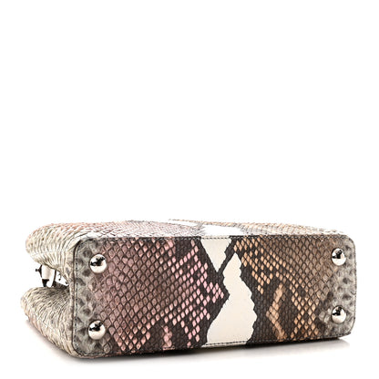 Louis Vuitton Snakeskin Capucines BB Naturel Multicolor 4 of 9
