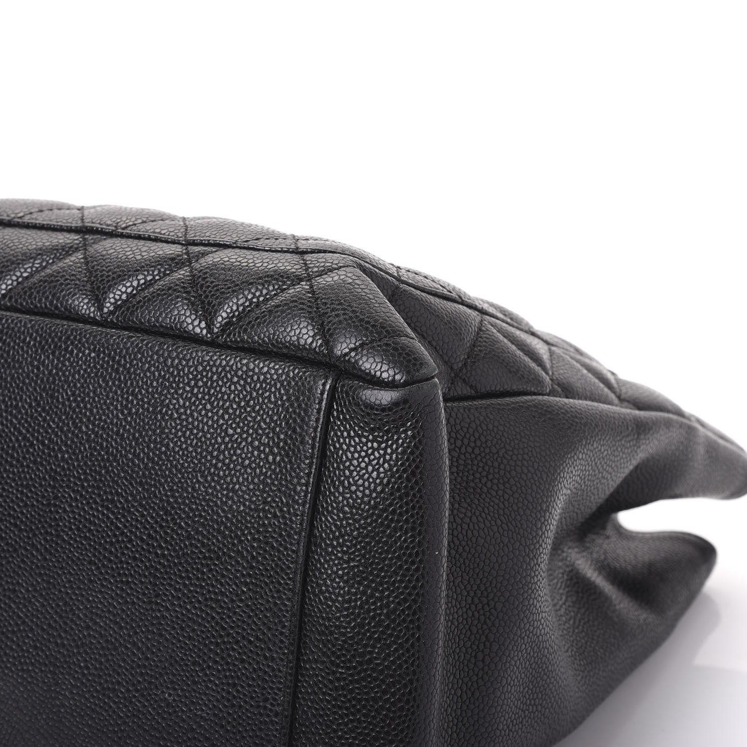 Chanel Caviar Quilted Grand Shopping Tote GST Black 8 of 11