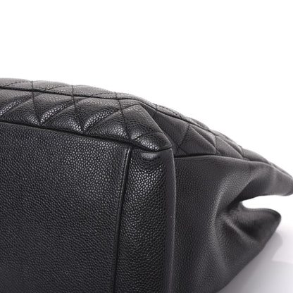 Chanel Caviar Quilted Grand Shopping Tote GST Black 8 of 11