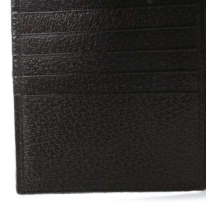 Gucci Monogram Ladies Web French Flap Wallet Dark Brown 8 of 8