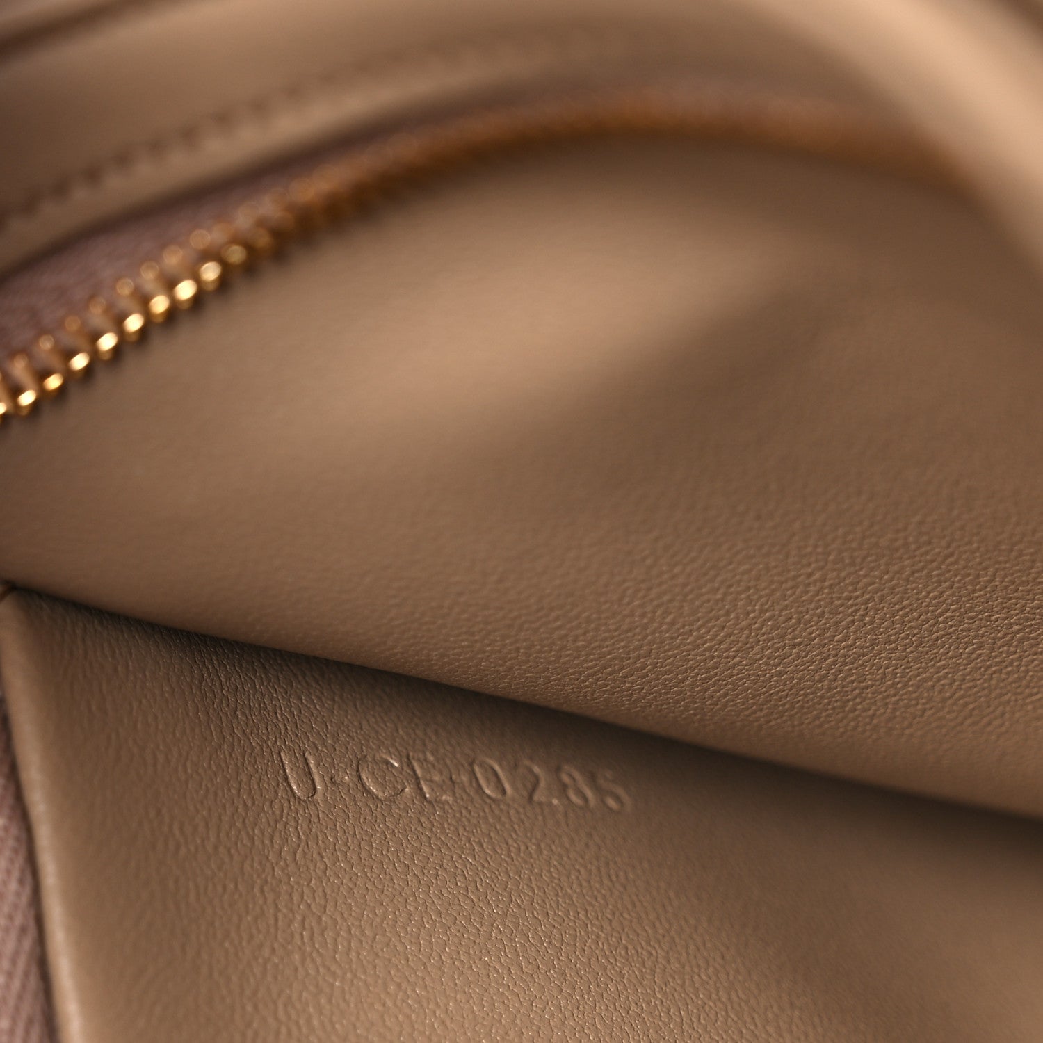 Celine Shiny Calfskin Medium Triomphe Smoked Brown 9 of 14