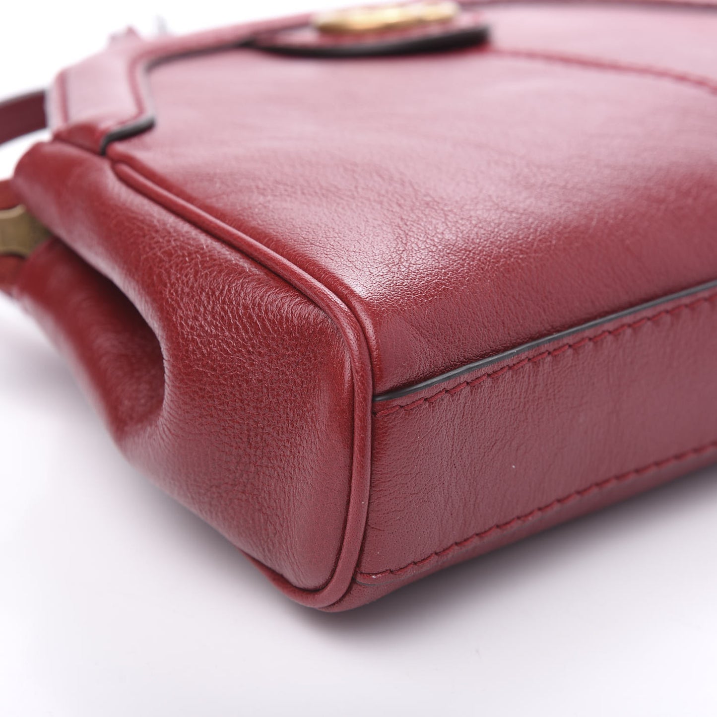 Piuma Lux Calfskin Small Re(Belle) Crossbody Bag Romantic Cerise