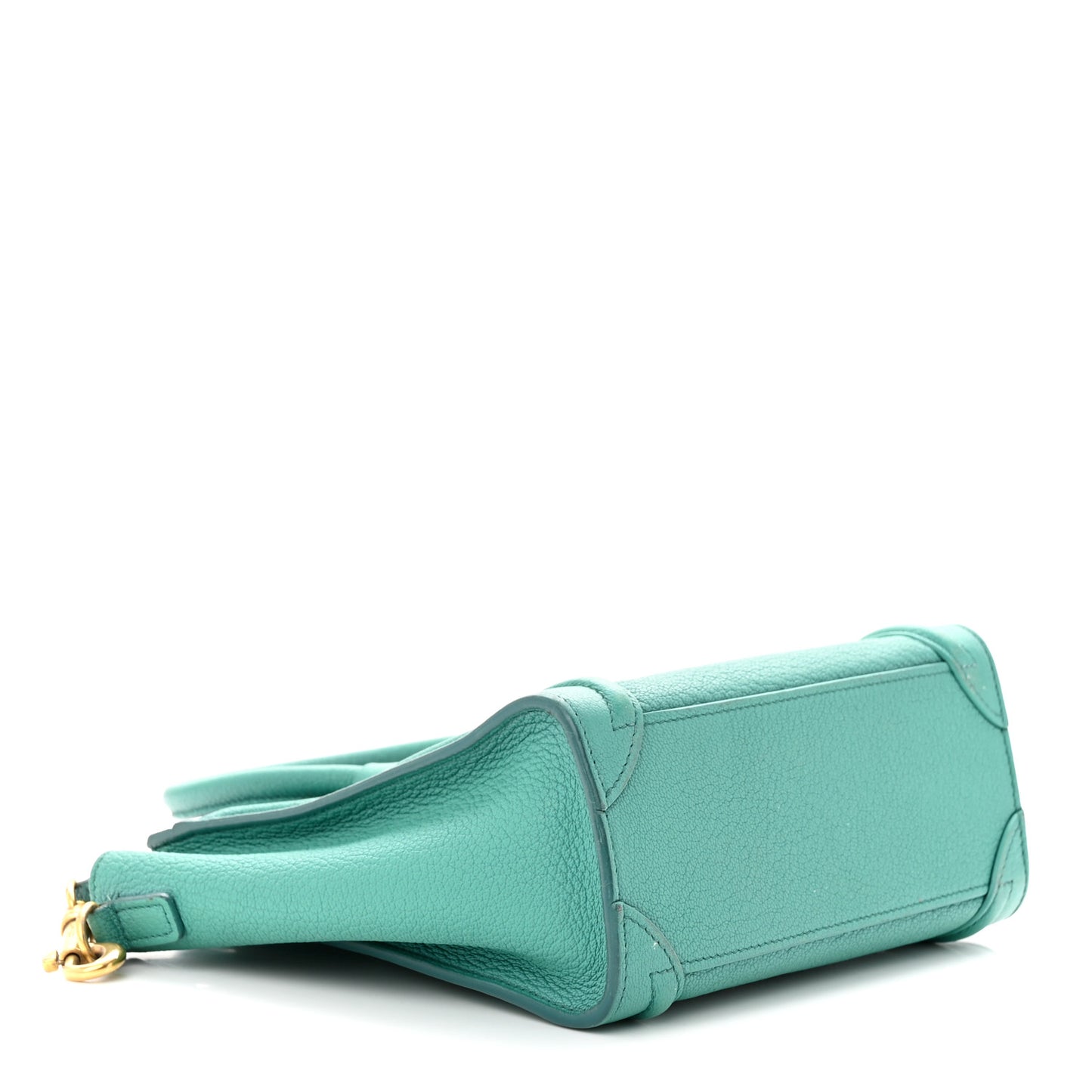Drummed Calfskin Nano Luggage