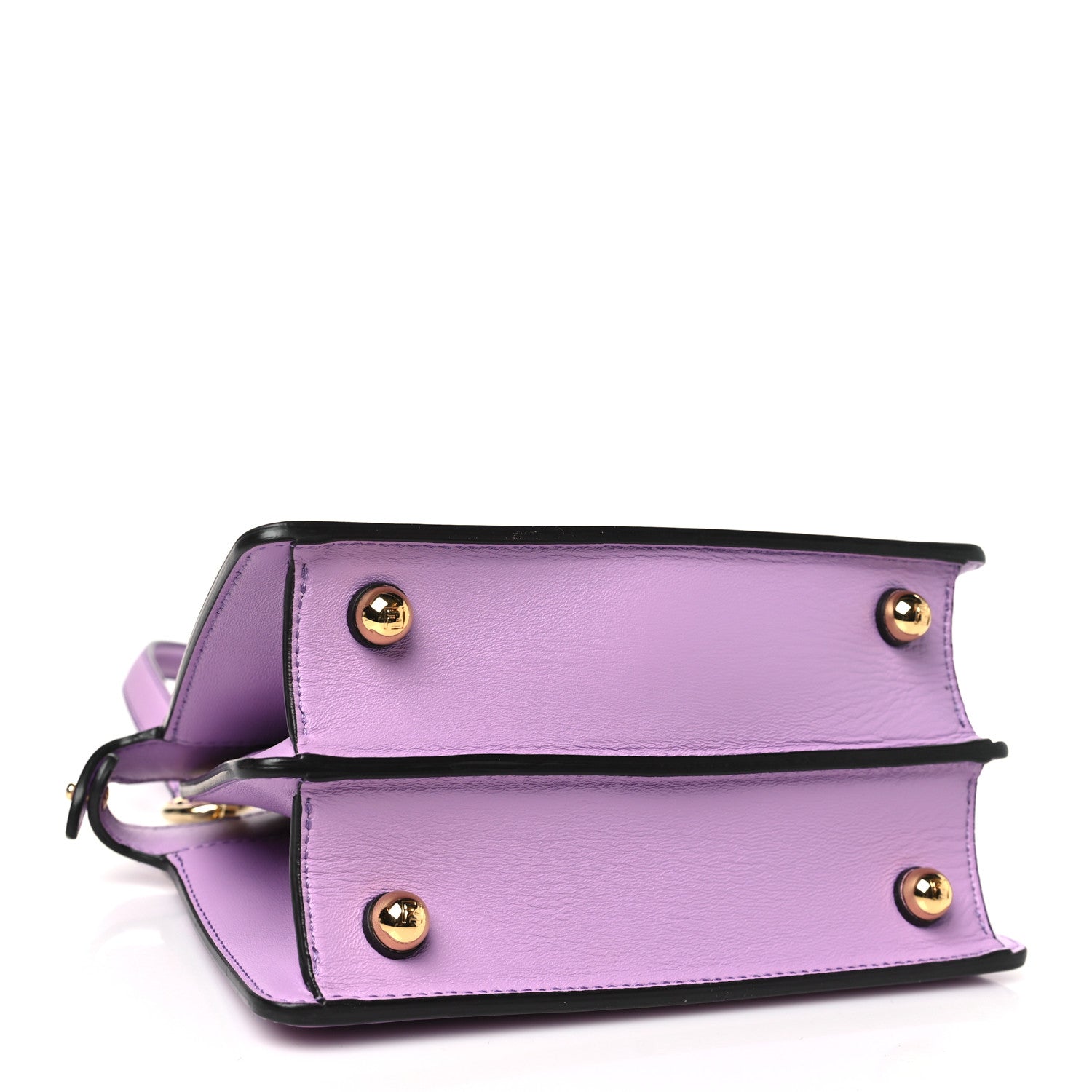Fendi Shiny Nappa Petite Peekaboo I SEE U Satchel Violetta 4 of 11