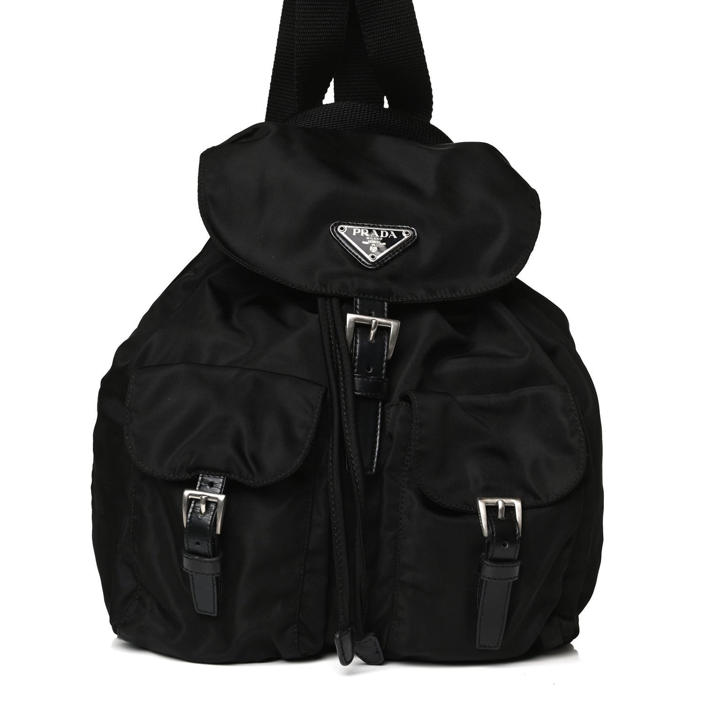 Nylon Vela Small Backpack Black
