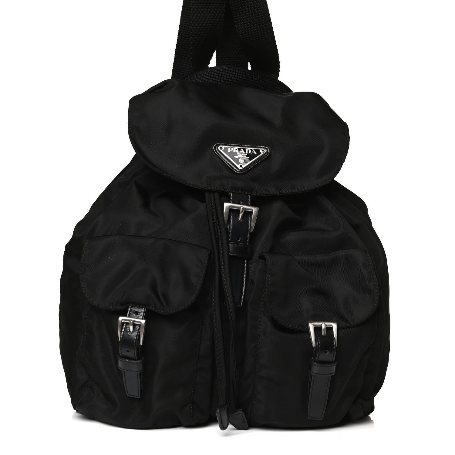 Prada Nylon Vela Small Backpack Black 10 of 14