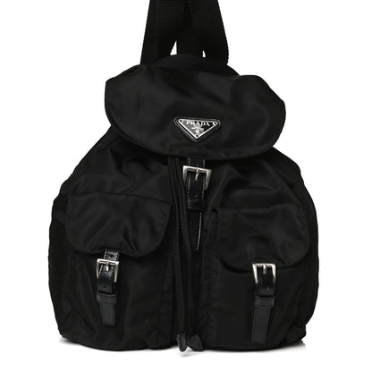 Prada Nylon Vela Small Backpack Black 10 of 14