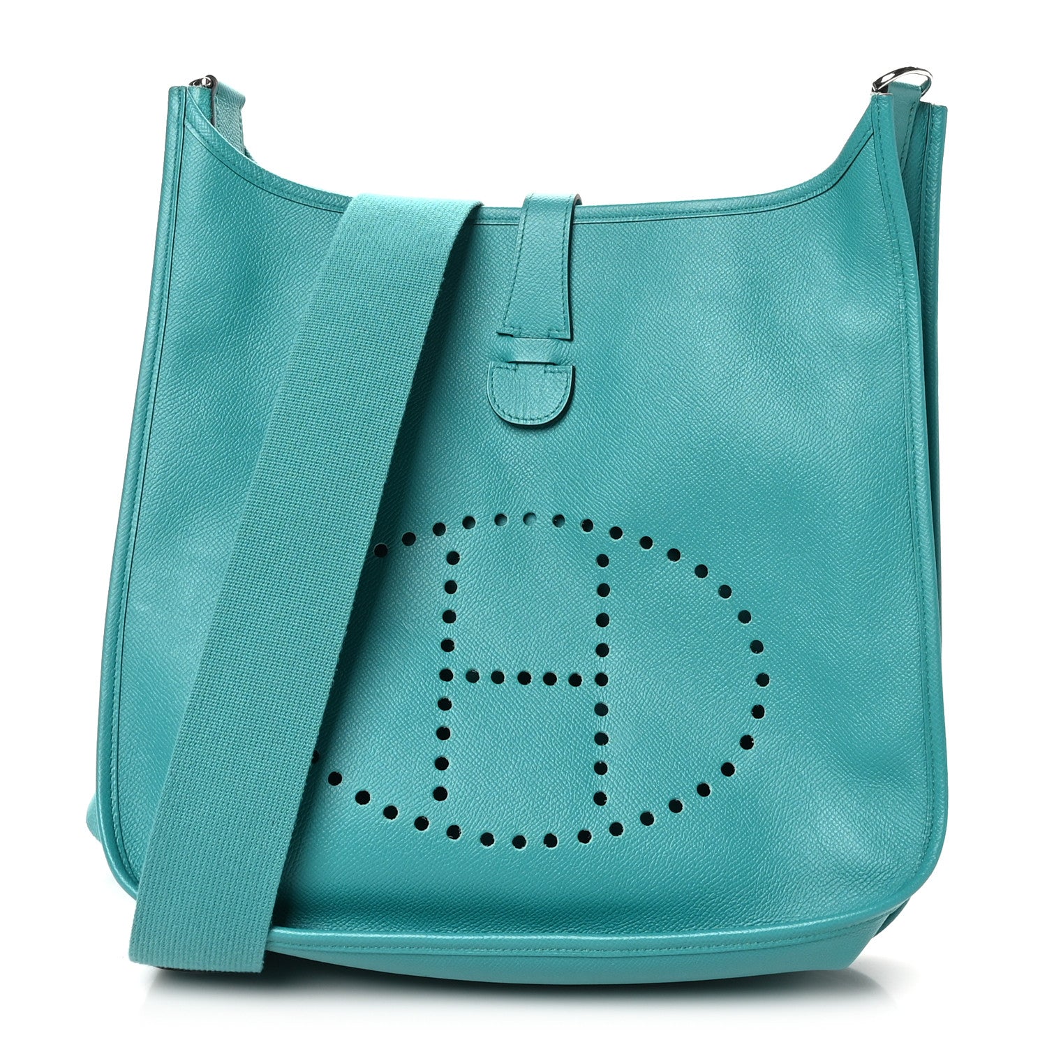 Hermes Epsom Evelyne III GM Bleu Paon 1 of 10