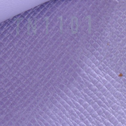 Louis Vuitton Monogram Multicolor Joey Wallet Black Violet 7 of 7