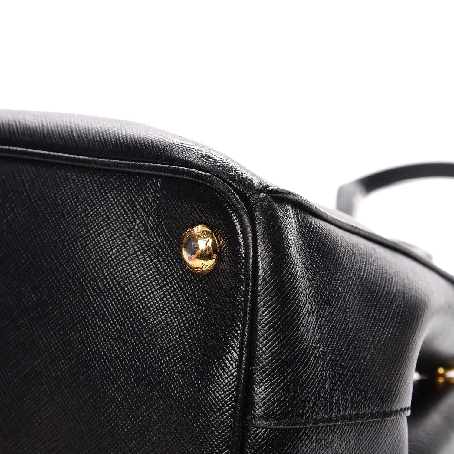 Prada Saffiano Small Galleria Double Zip Tote Black 13 of 15