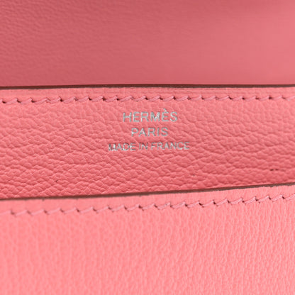 Hermes Chevre Mysore Mini Verrou Large Strap Bag Rose Azalee 6 of 11