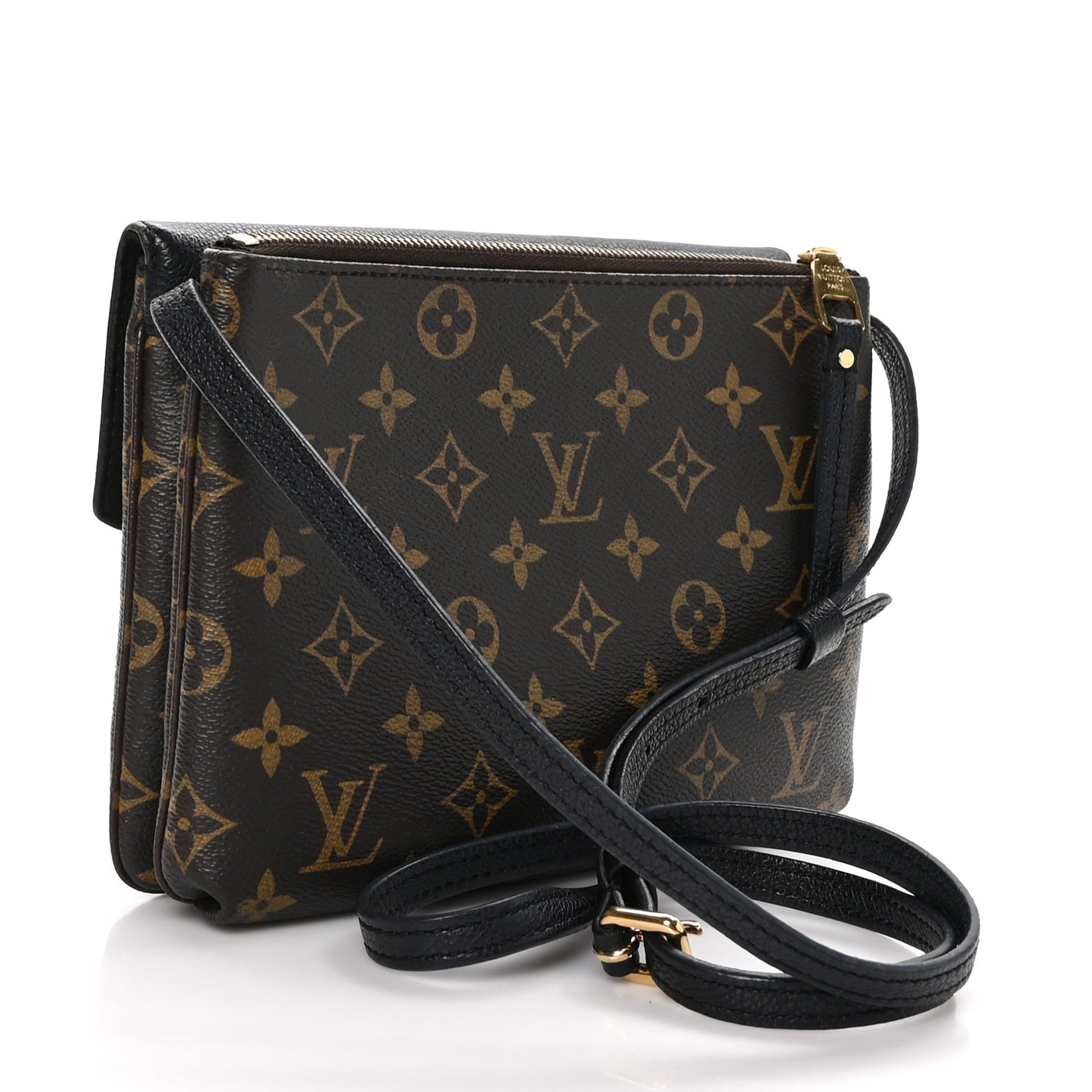 Monogram Twice Pochette Black