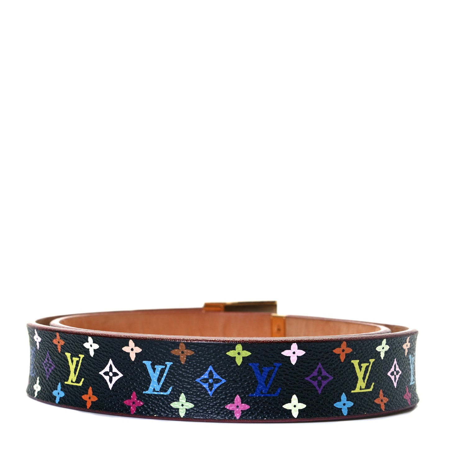 Monogram Multicolor Ceinture Belt 80 32 Black