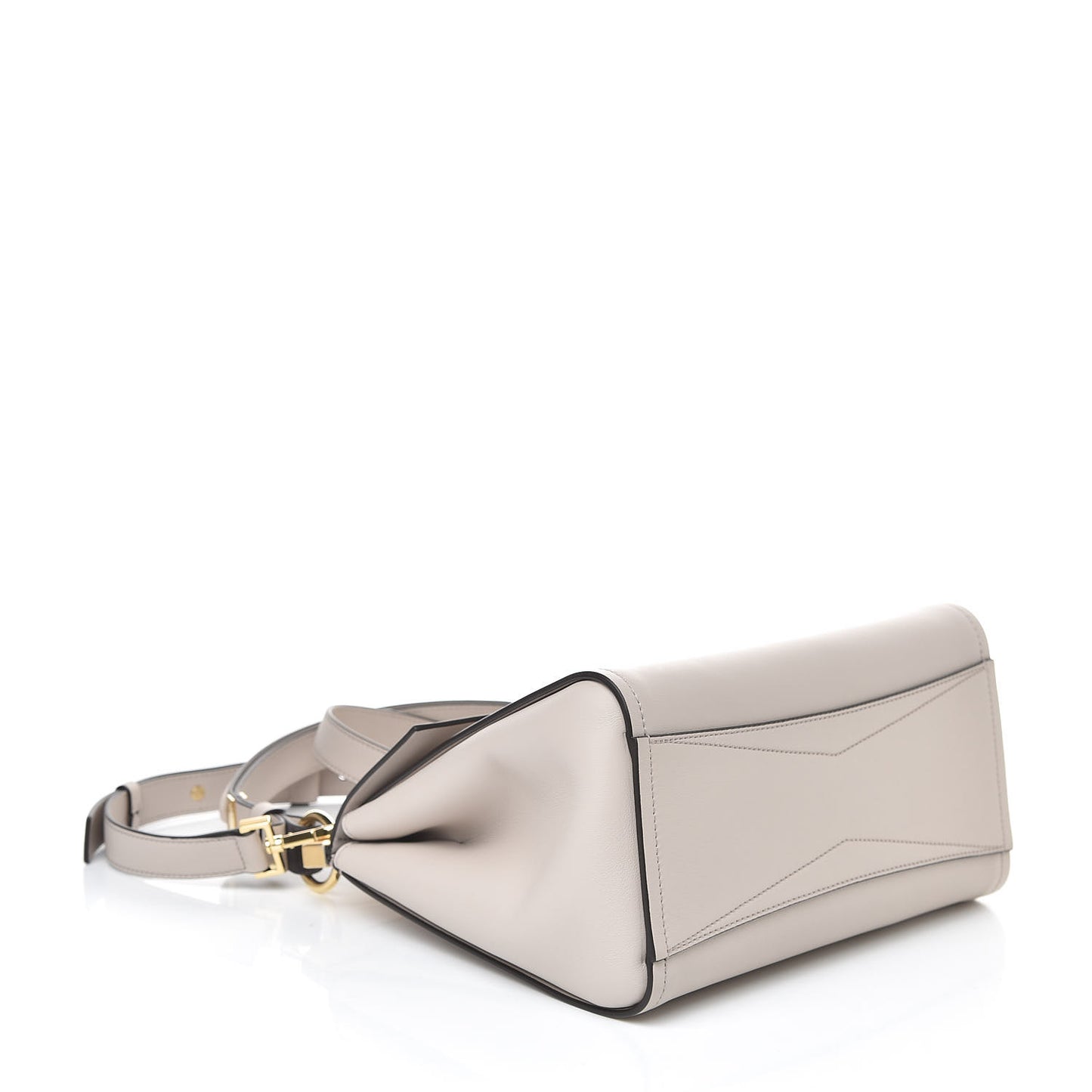 Calfskin Small Mystic Shoulder Bag Natural