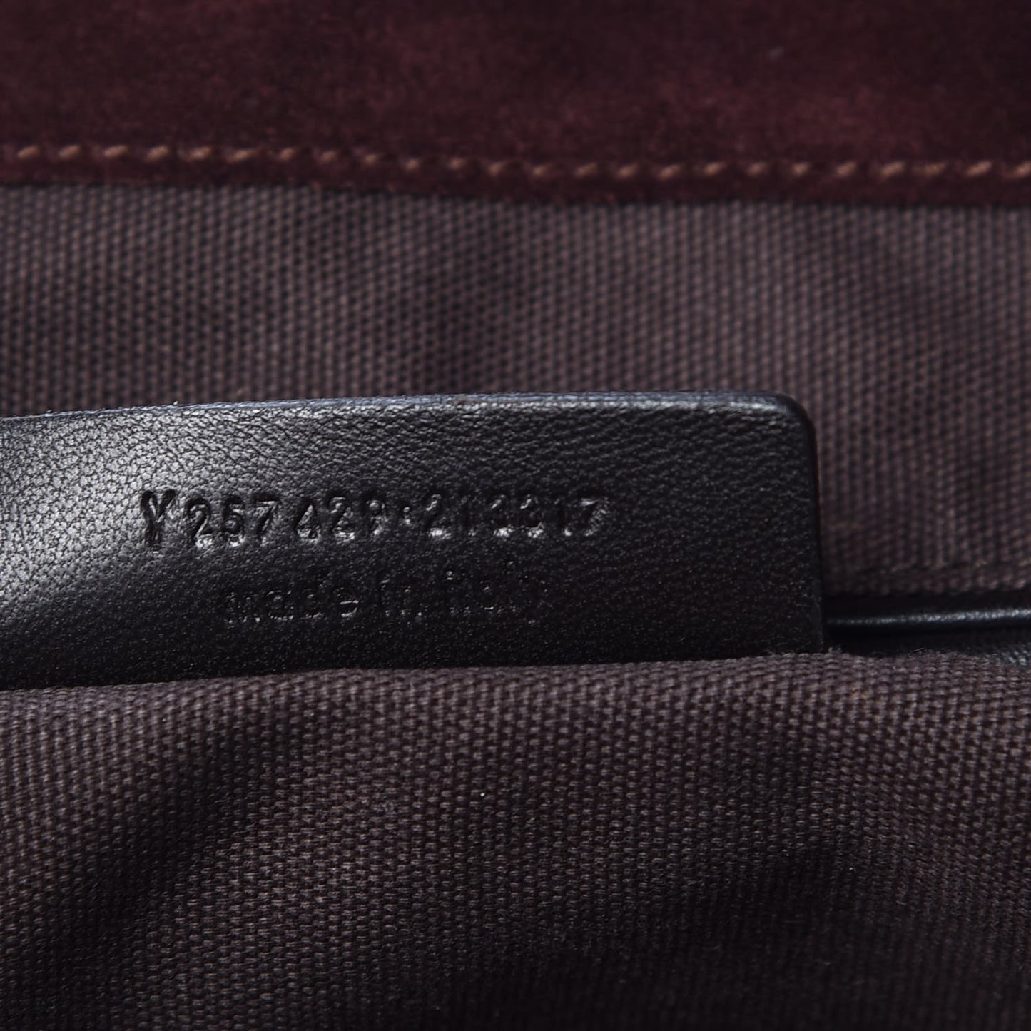 Calfskin Small Downtown Bordeaux