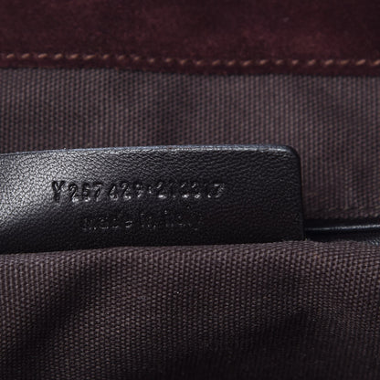 Saint Laurent Calfskin Small Downtown Bordeaux 7 of 8