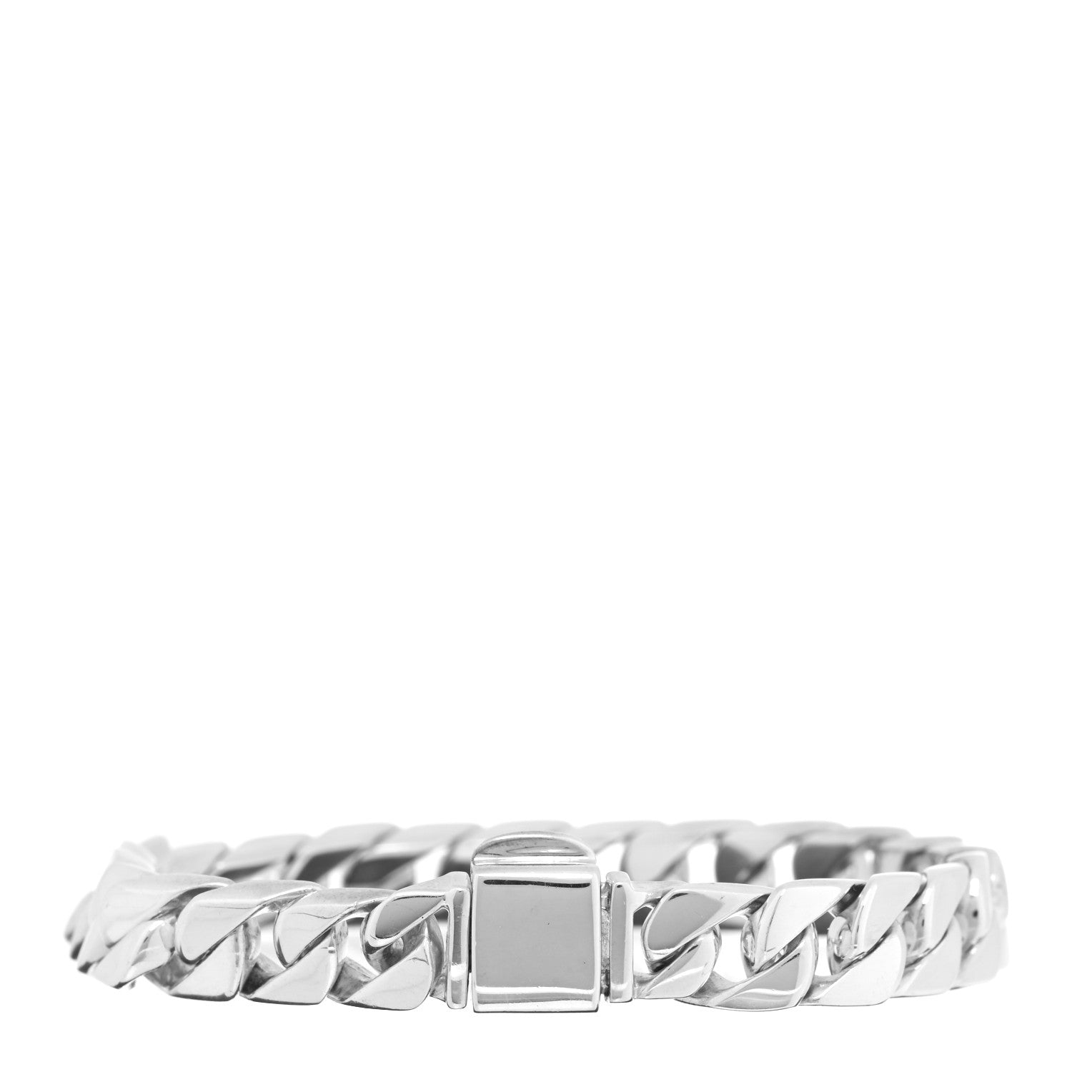 Tiffany Sterling Silver Curb Link Bracelet 2 of 4