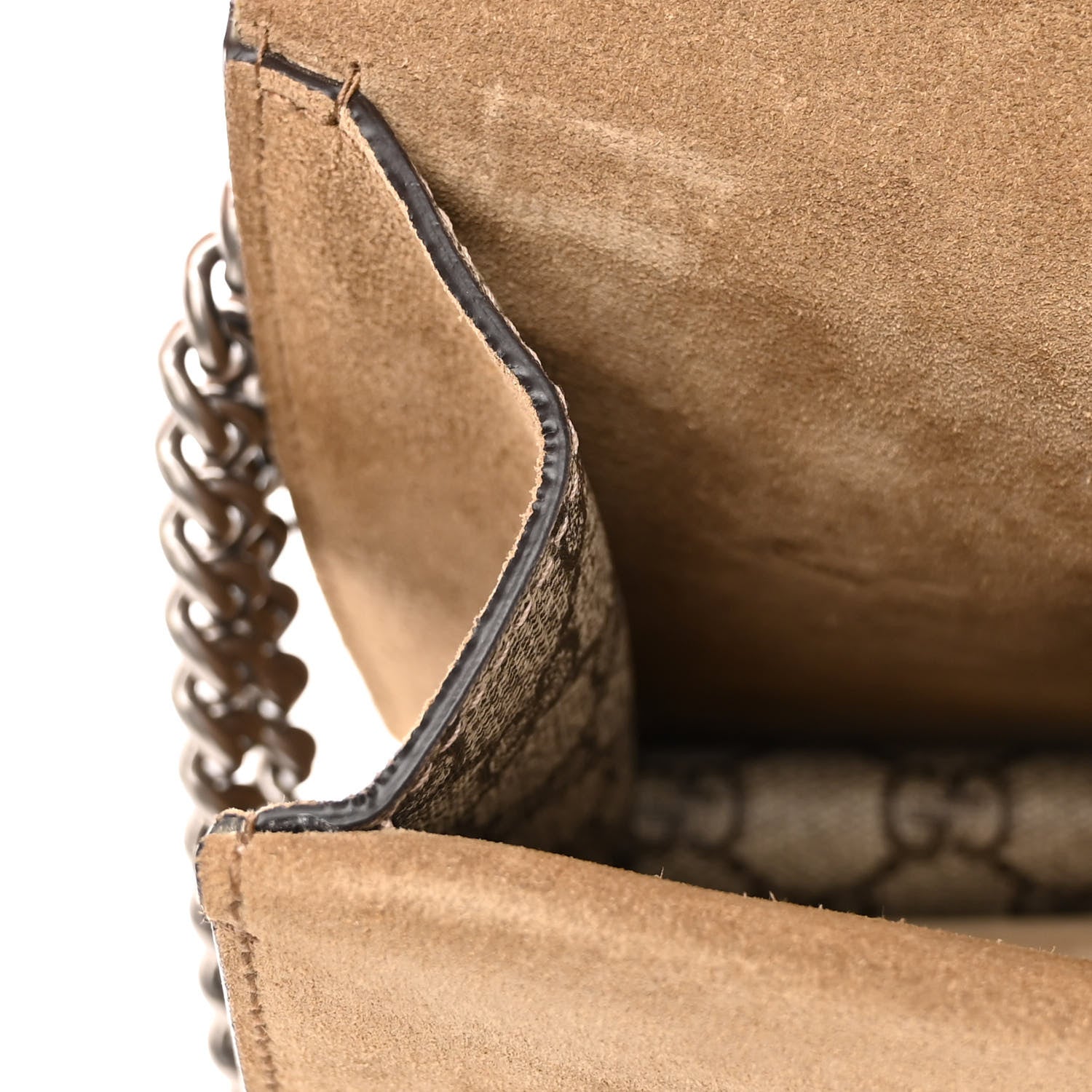 Gucci GG Supreme Monogram Mini Dionysus Shoulder Bag Taupe 7 of 10