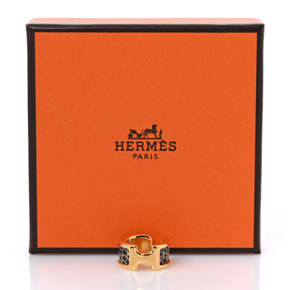Hermes Lizard Olympe Ear Cuff PM Ombre 5 of 5