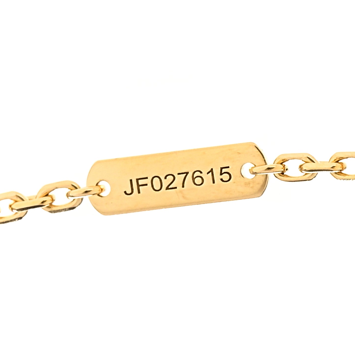 18K Yellow Gold Blue Agate Magic Alhambra Long Necklace