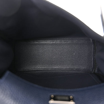 Hermes Taurillon Clemence Kelly Ado Backpack Bleu Nuit 4 of 10