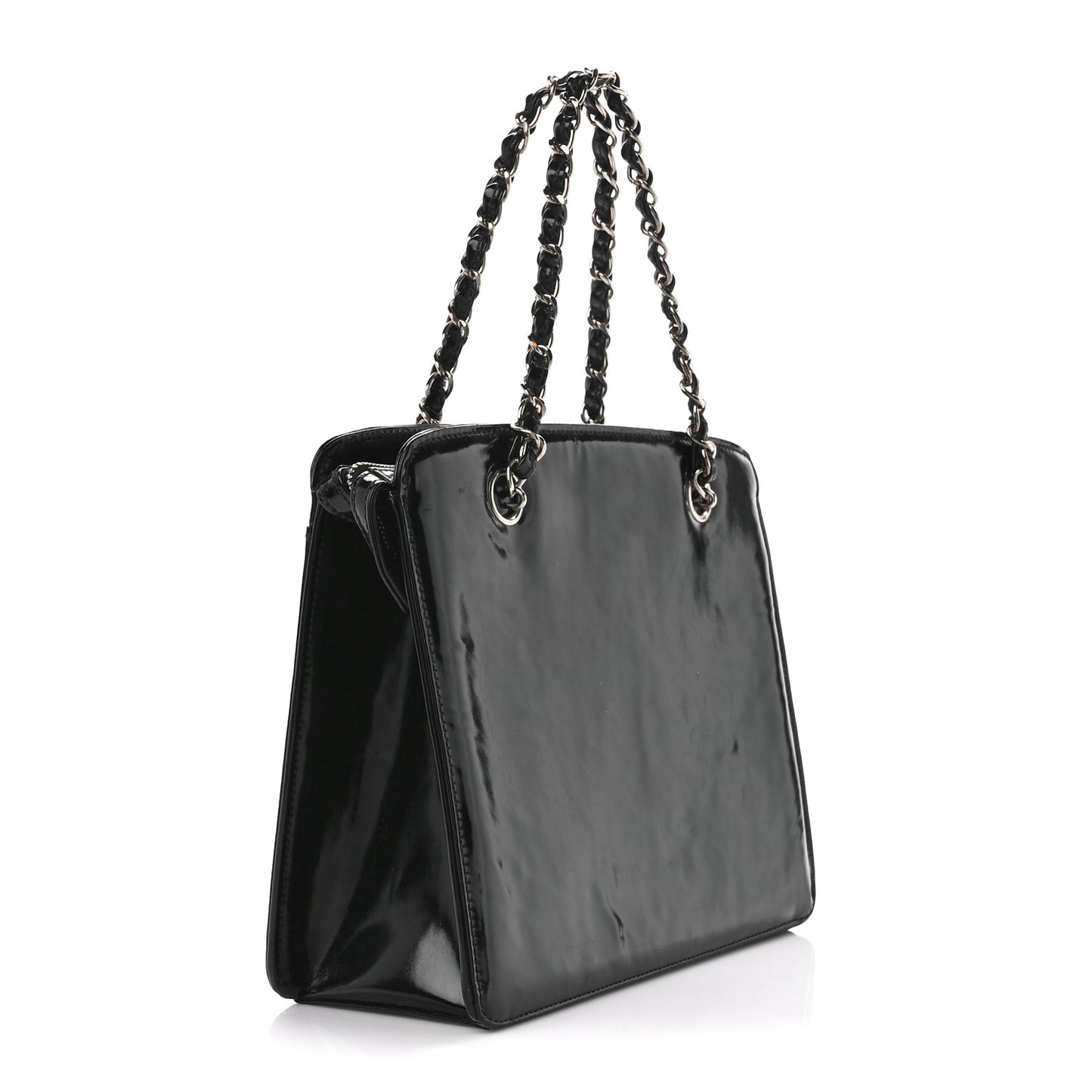 Patent Handbag Black