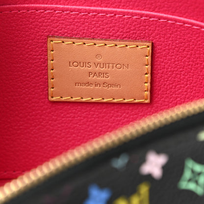 Louis Vuitton Monogram Multicolor Cosmetic Pouch Black Grenade 6 of 8