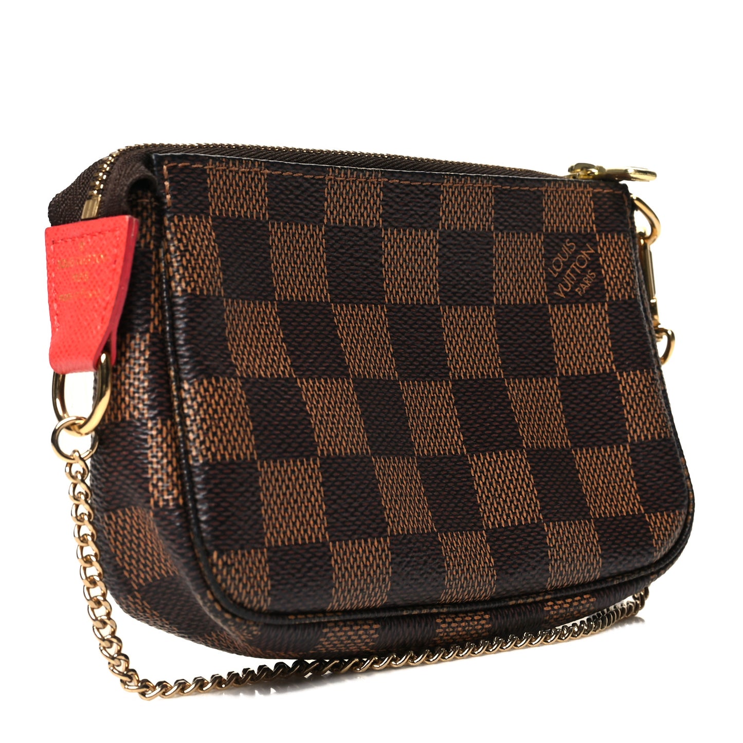 Damier Ebene 2015 Christmas Animation Mini Pochette Accessories