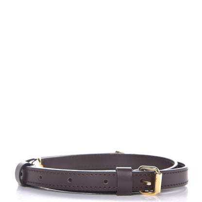 Louis Vuitton Calfskin 16mm Adjustable Shoulder Strap Brown 3 of 4