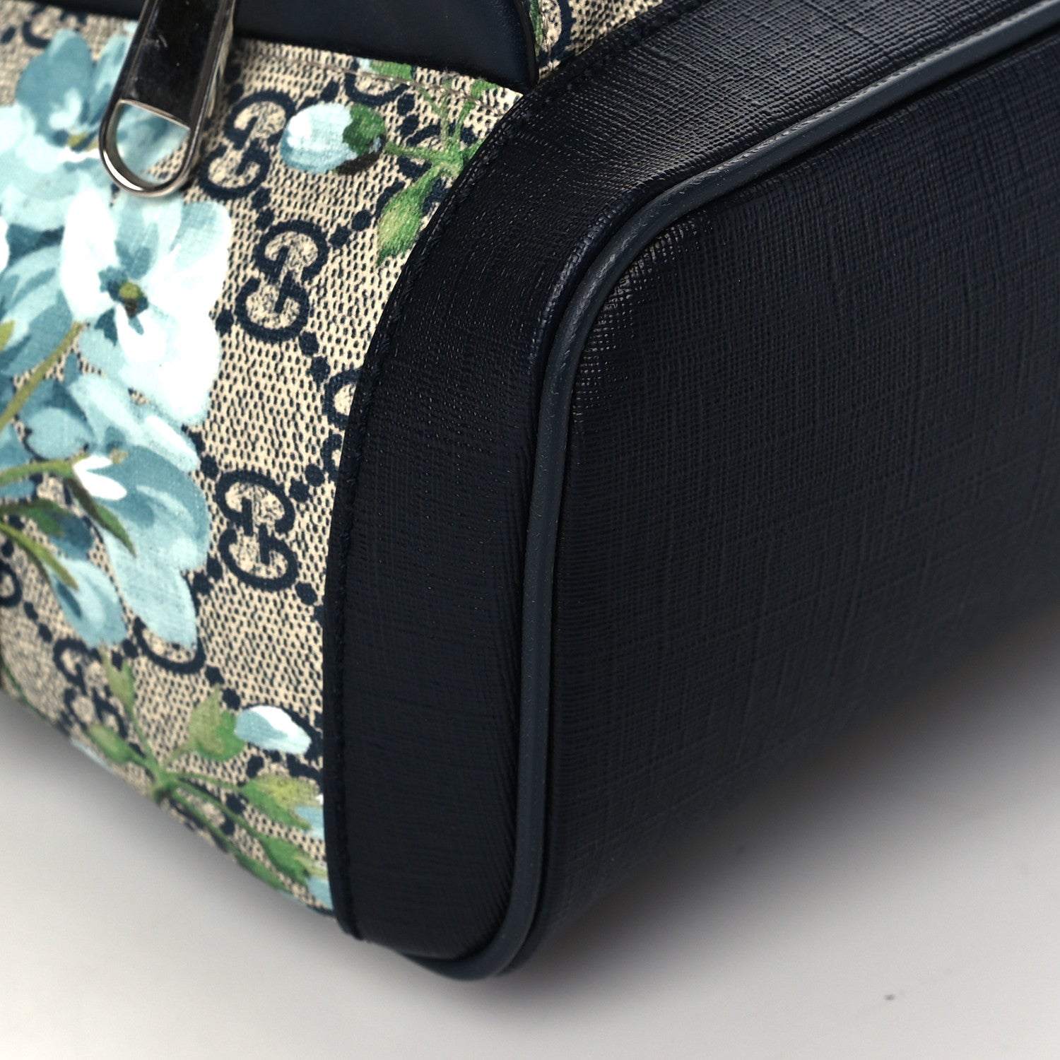 Gucci GG Supreme Monogram Blooms Small Day Backpack Blue 10 of 12
