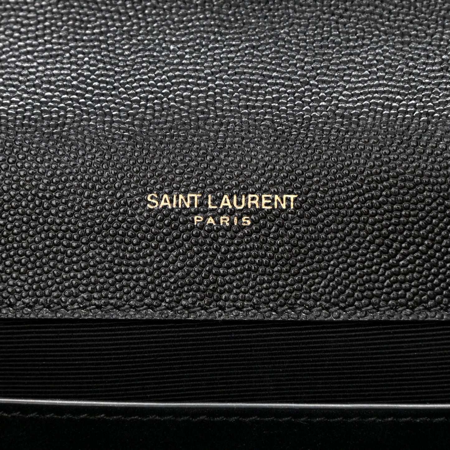 Grain De Poudre Textured Mixed Matelasse Triquilt Medium Monogram Satchel Black