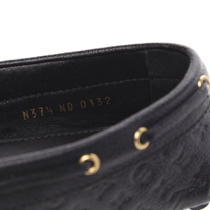 Louis Vuitton Empreinte Gloria Loafers 37.5 Black 8 of 8