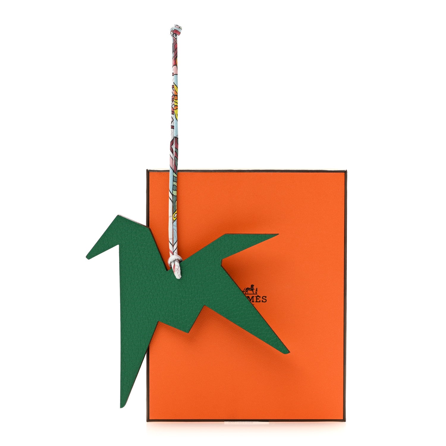 Hermes Taurillon Clemence Chevre Mysore Silk Petit H Origami Horse